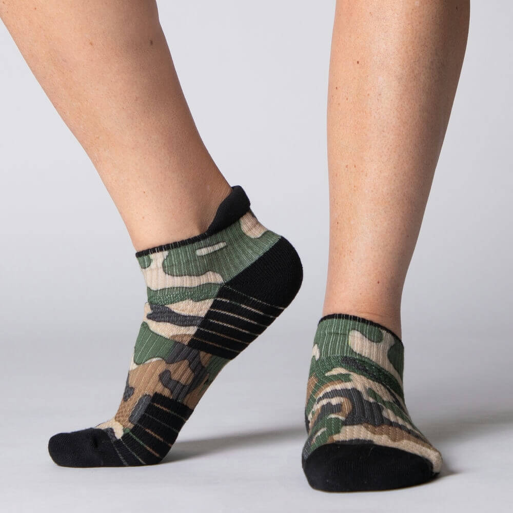 Army Camo Ankle Compression Socks - Image 3