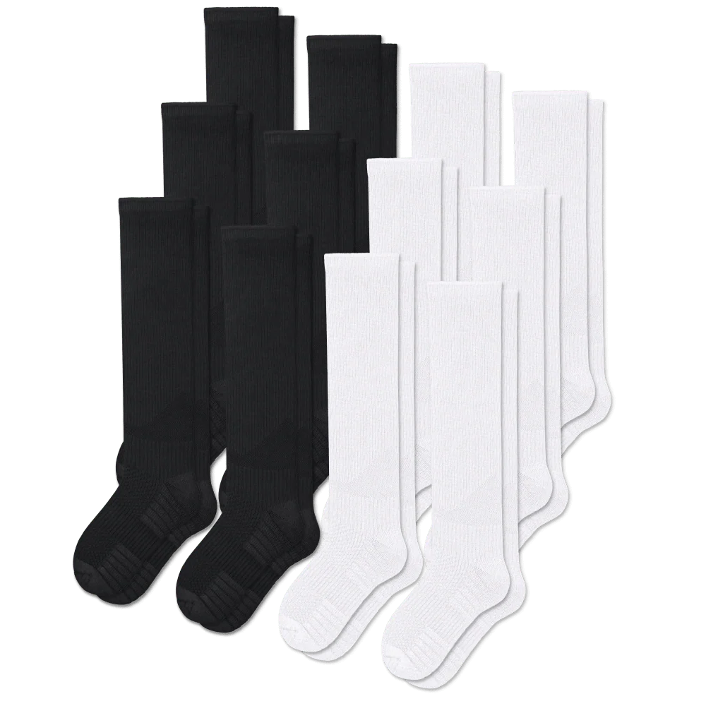 Basics Compression Socks Bundle 12-Pack