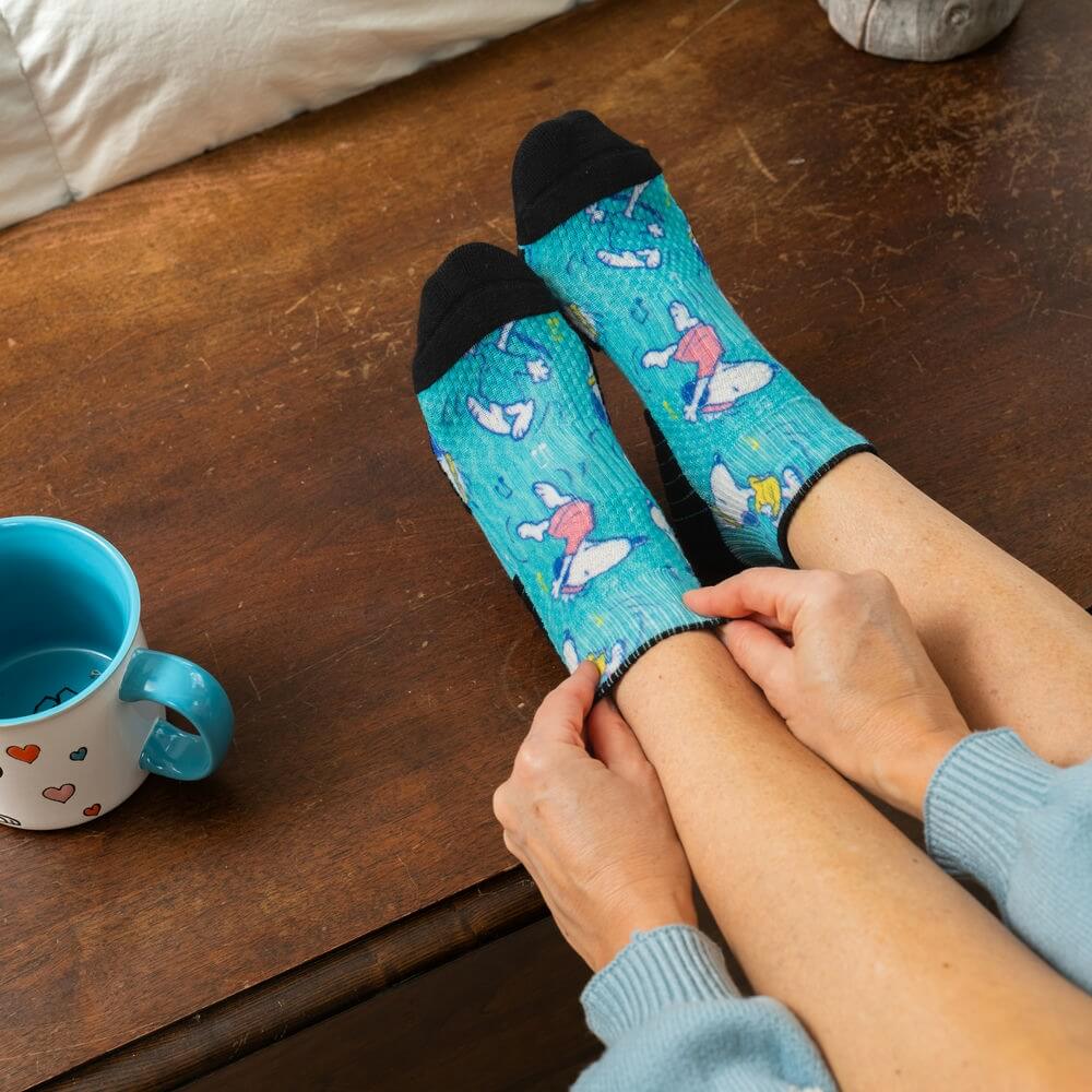 Beagle Ballet Ankle Compression Socks - Image 5