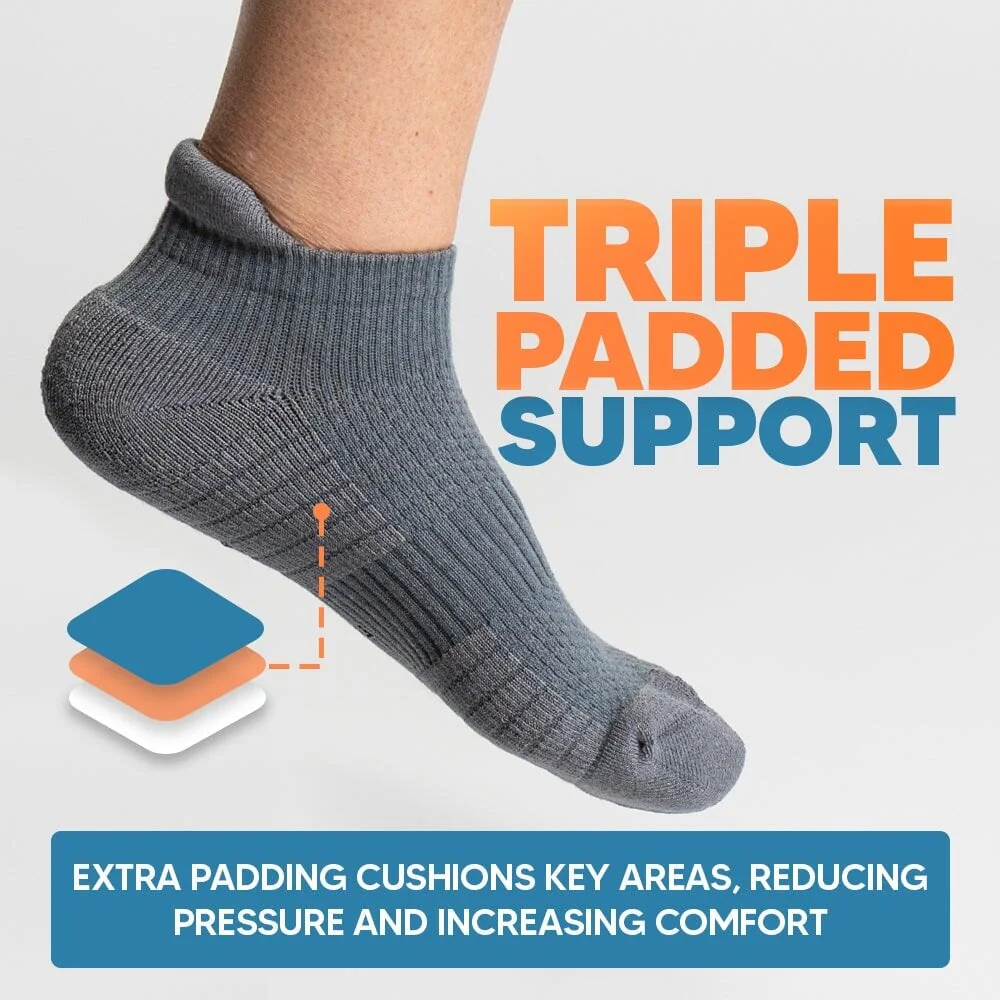 Black Ankle Compression Socks - Image 5