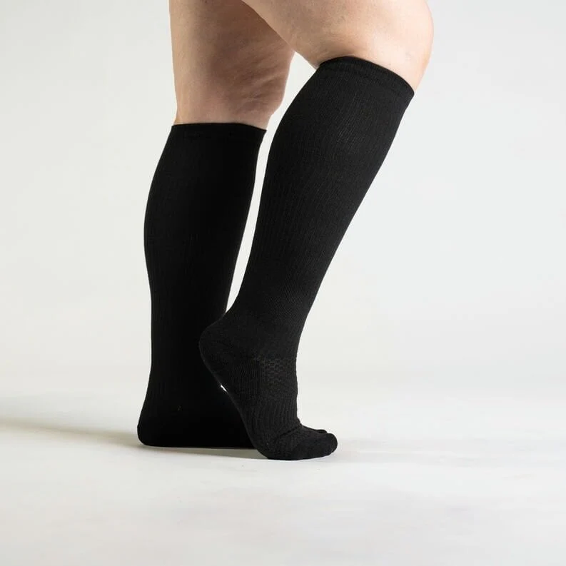 Black Compression Socks Bundle 6-Pack - Image 3