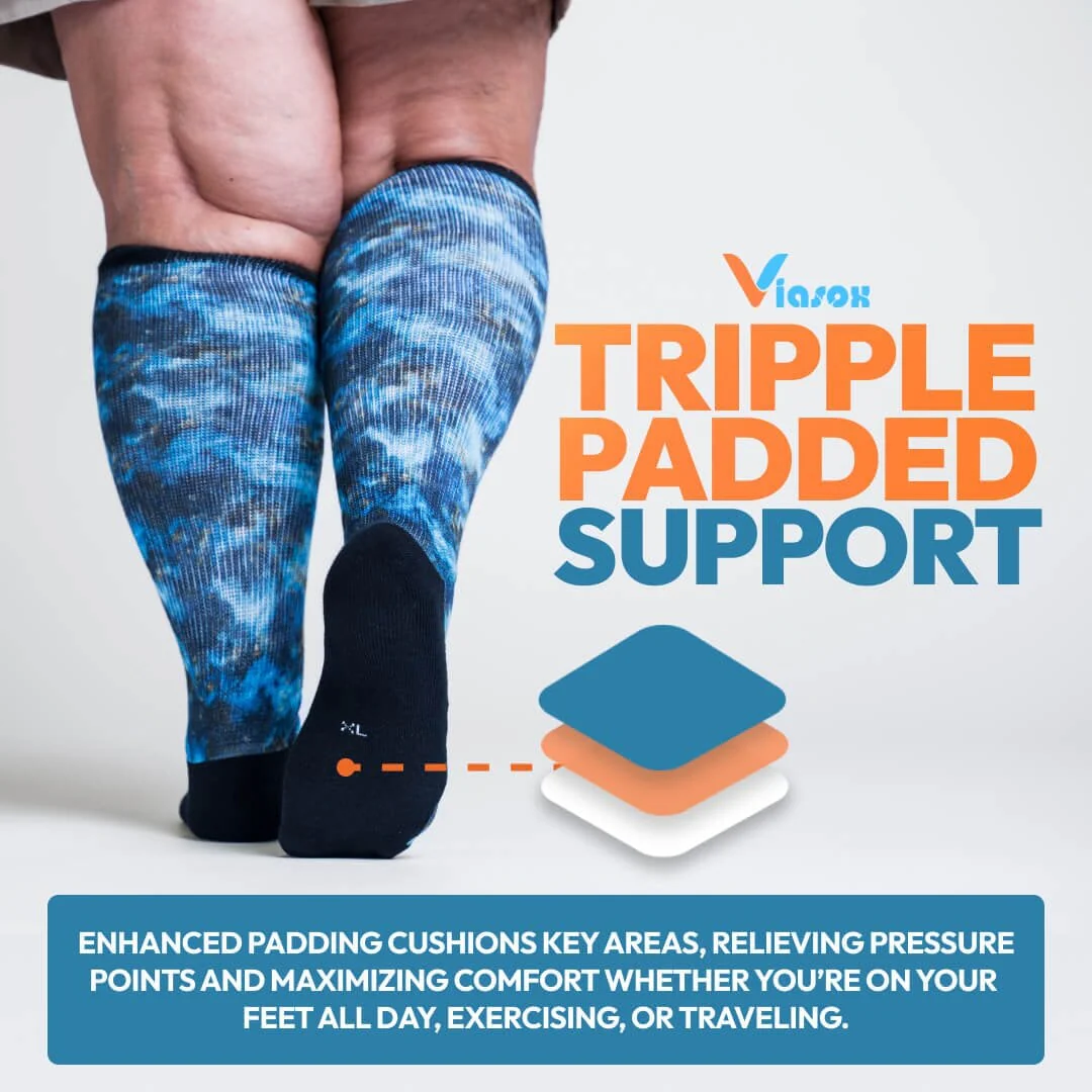 Black EasyStretch™ Socks Bundle 6-Pack - Image 8