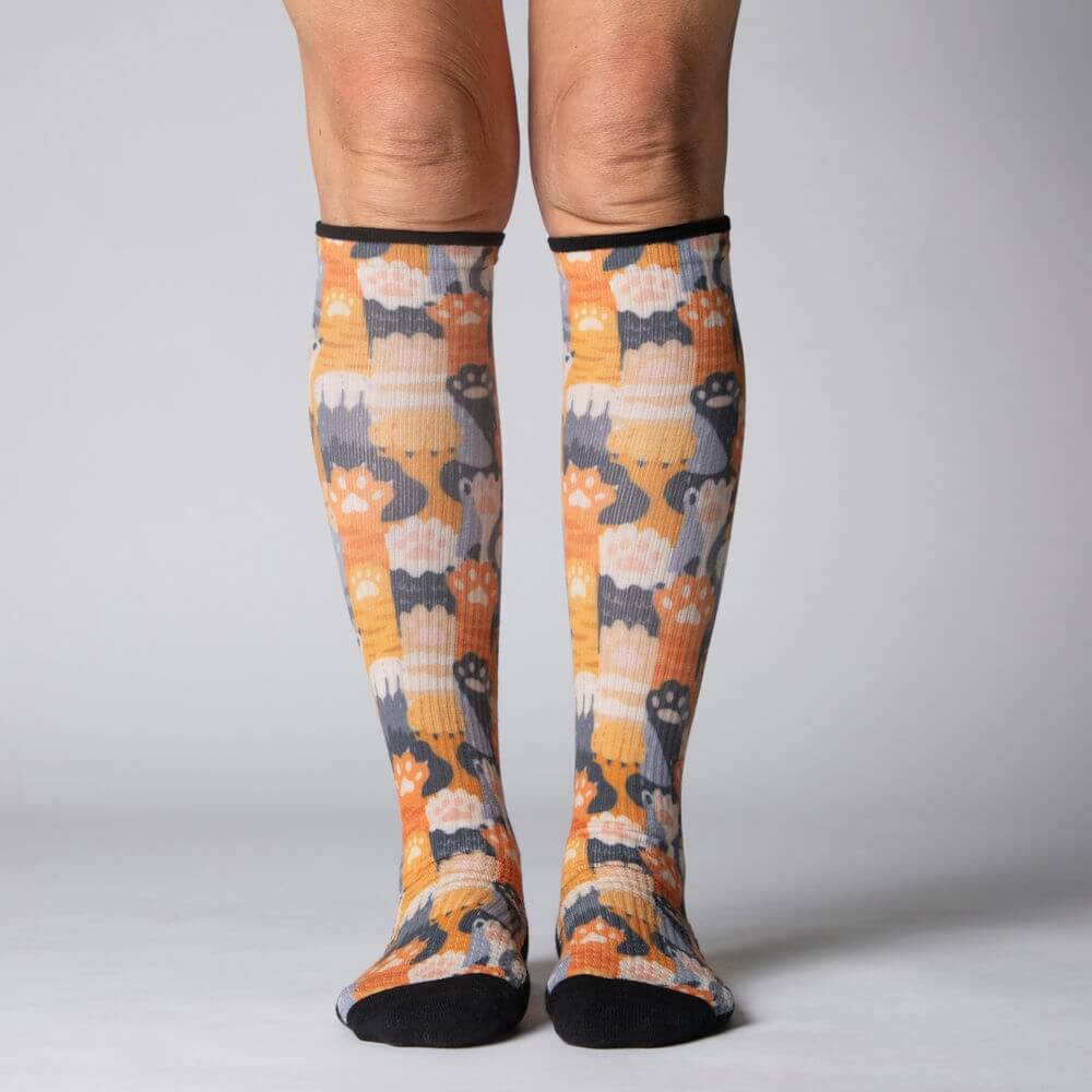 Cat Lovers Compression Socks 3-Pack Bundle - Image 4