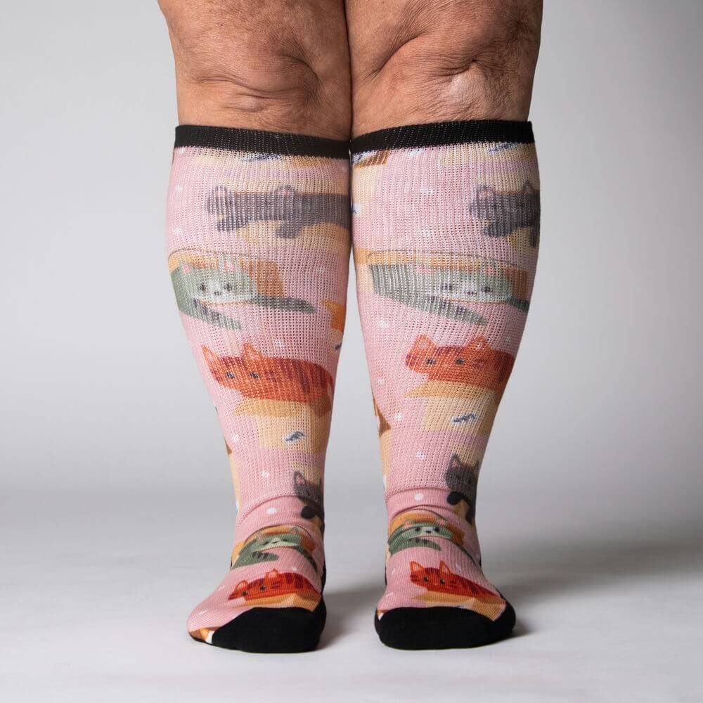 Cat Lovers EasyStretch™ Socks 3-Pack Bundle - Image 5
