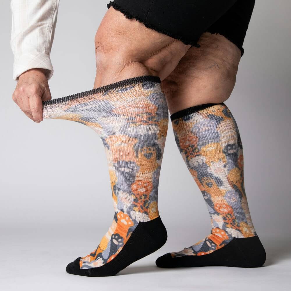 Cat Paws EasyStretch™ Socks - Image 4