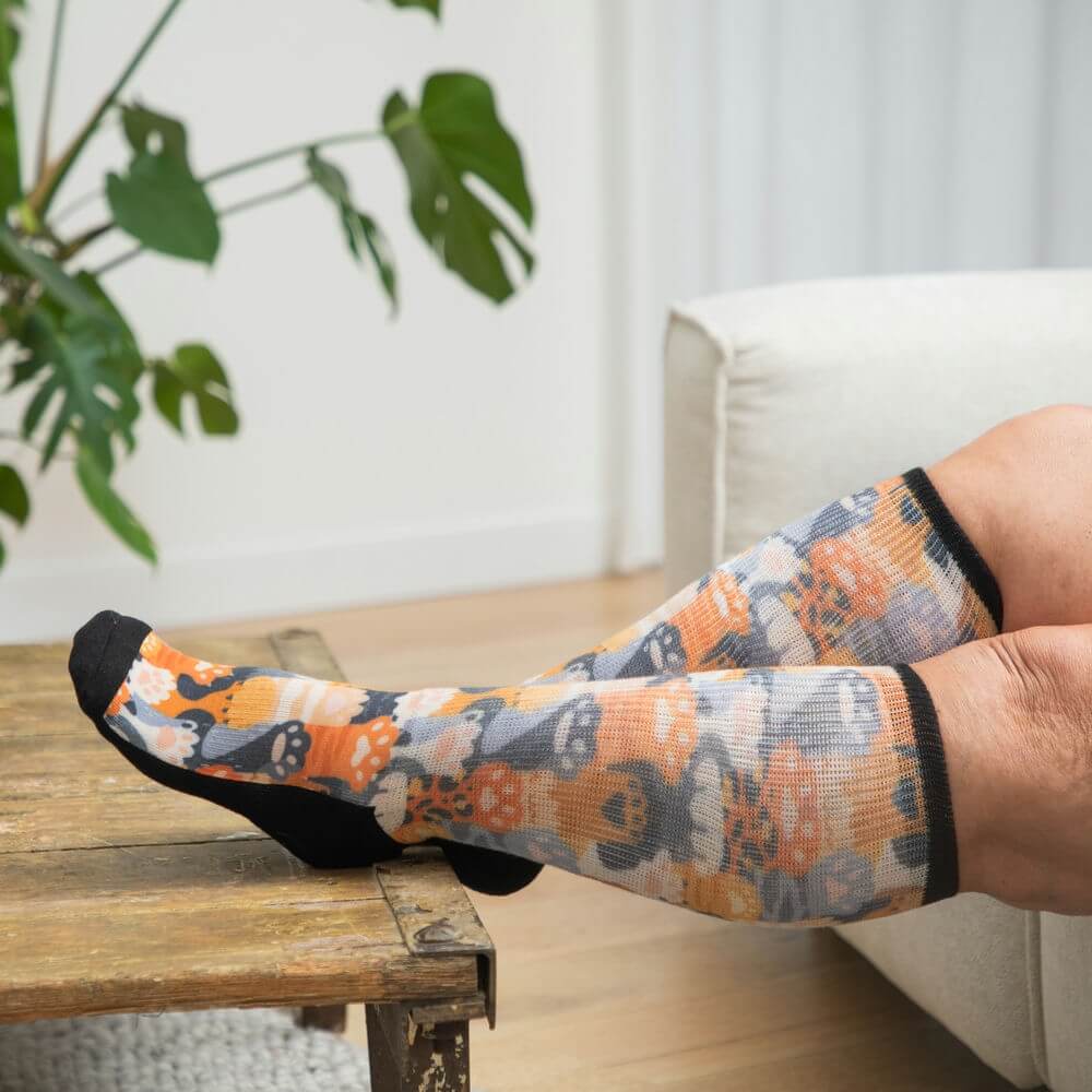 Cat Paws EasyStretch™ Socks - Image 5
