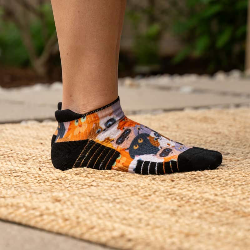 Cats Ankle Compression Socks - Image 3