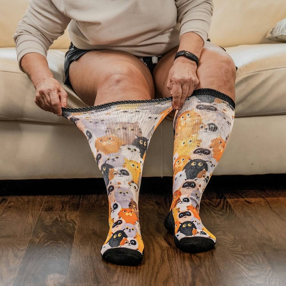Cats EasyStretch™ Socks - Image 6