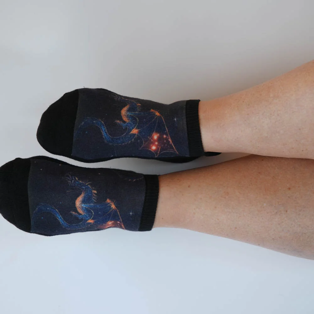 Celestial Dragons Ankle Socks - Image 5