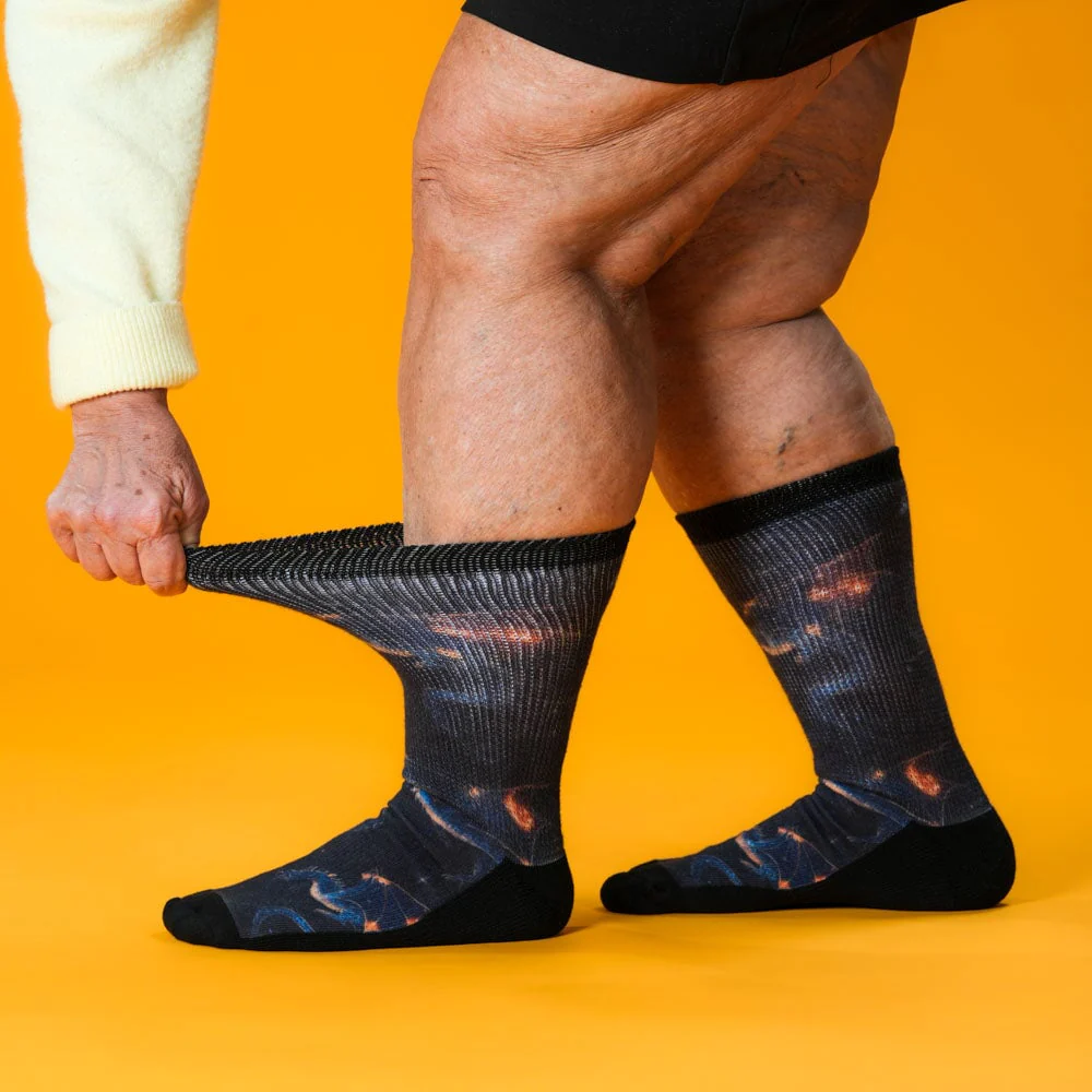 Celestial Dragons EasyStretch™ Socks - Image 7