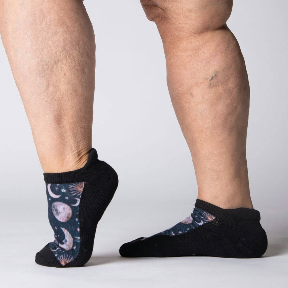 Celestial Moon Ankle Socks - Image 2