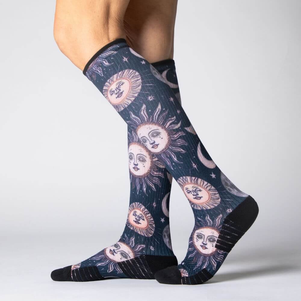 Celestial Moon Compression Socks - Image 3