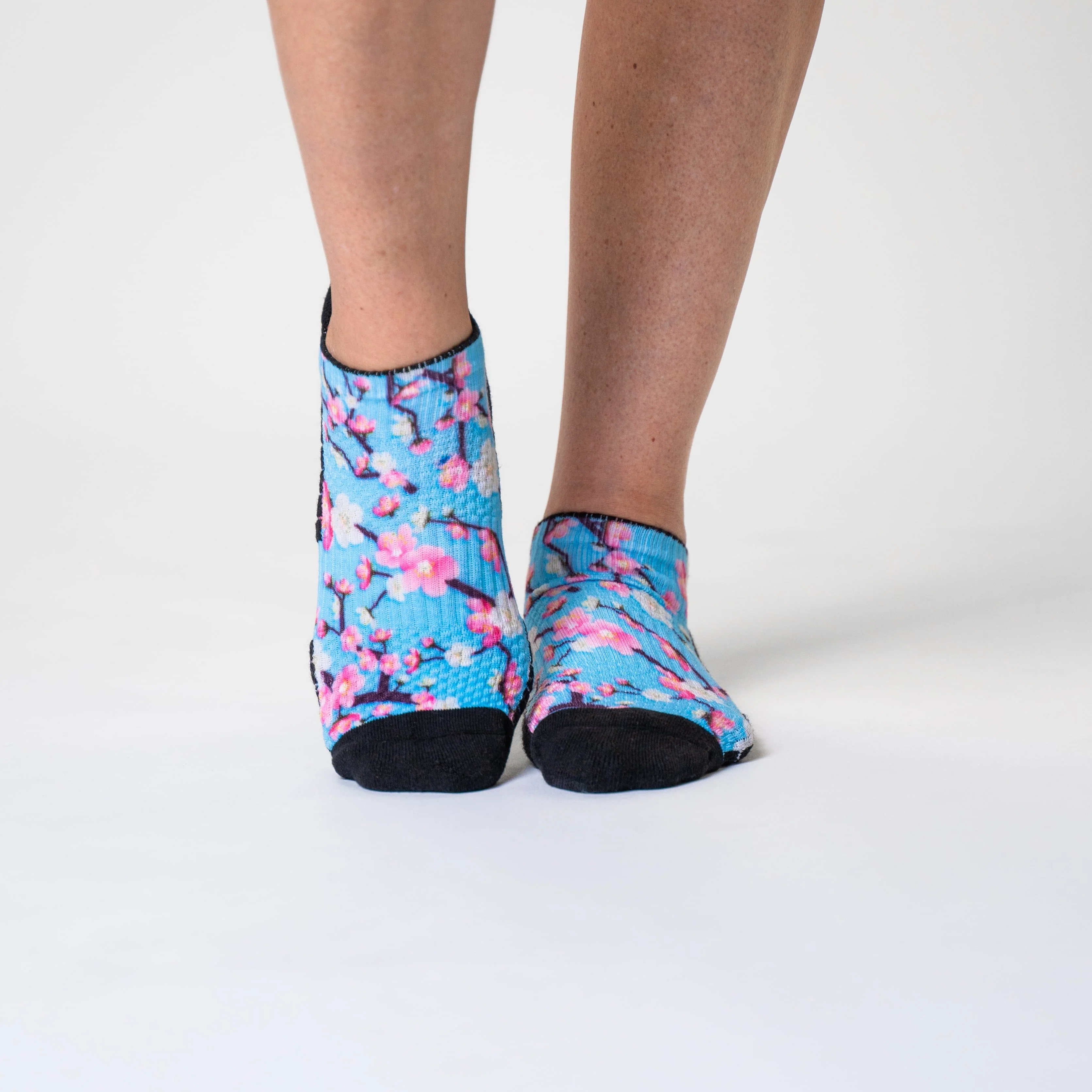 Cherry Blossoms Ankle Compression Socks - Image 3