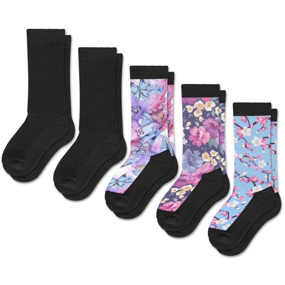 Dark & Delicate EasyStretch™ Socks Bundle 5-Pack - Image 2