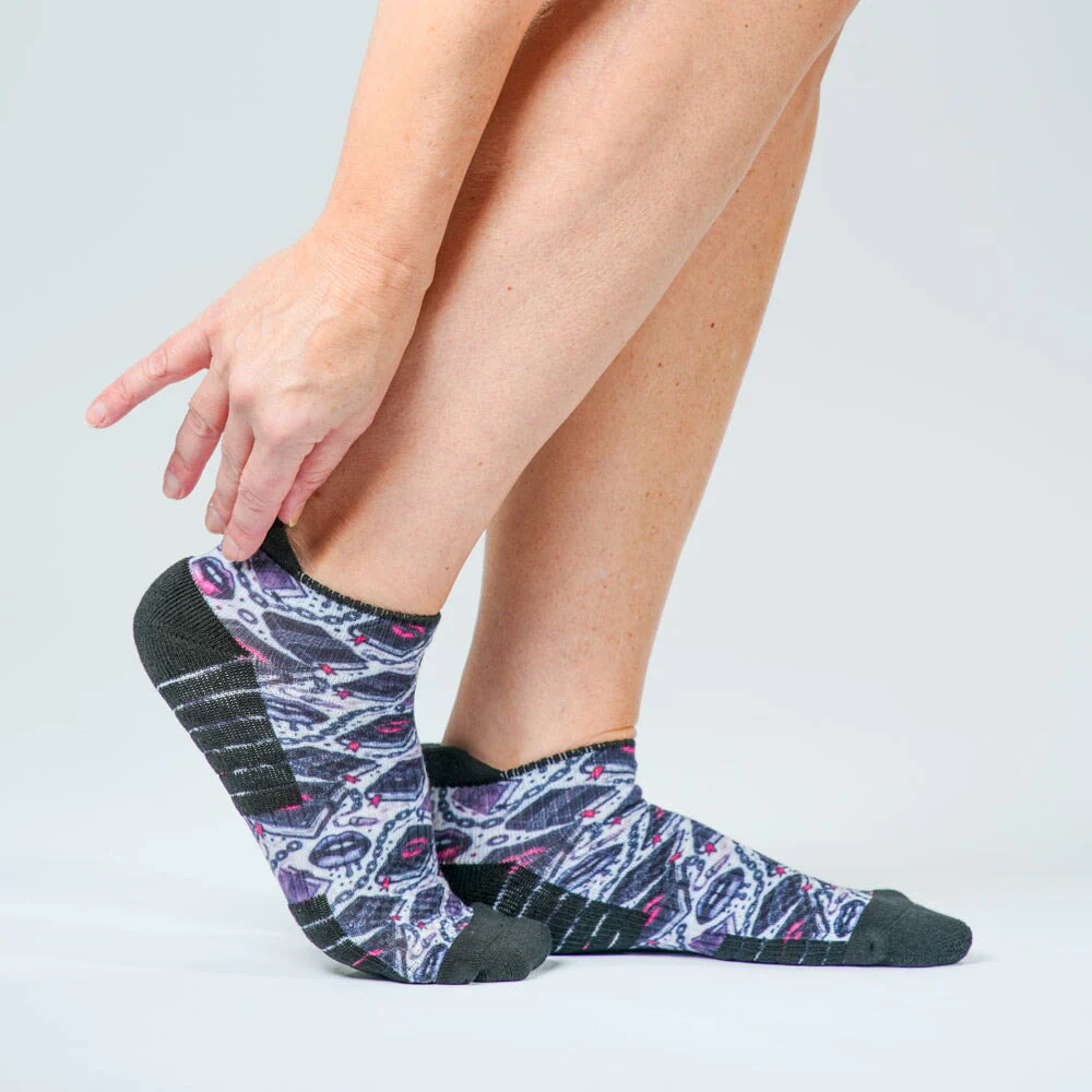 Dark Secrets Ankle Compression Socks - Image 4