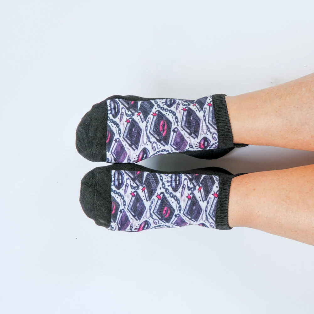 Dark Secrets Ankle Socks - Image 5