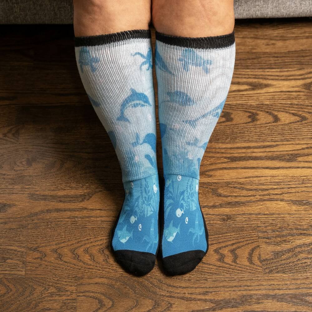 Deep Sea EasyStretch™ Socks - Image 5
