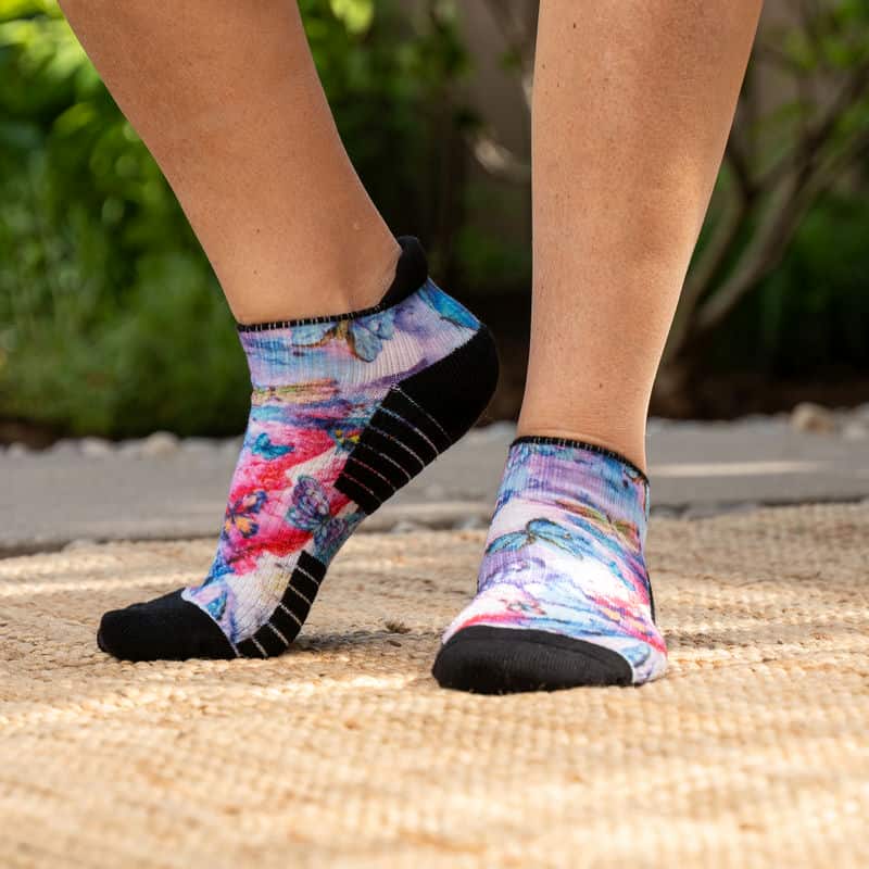 Flower Power Ankle Compression Socks Bundle 3-Pack - Image 3