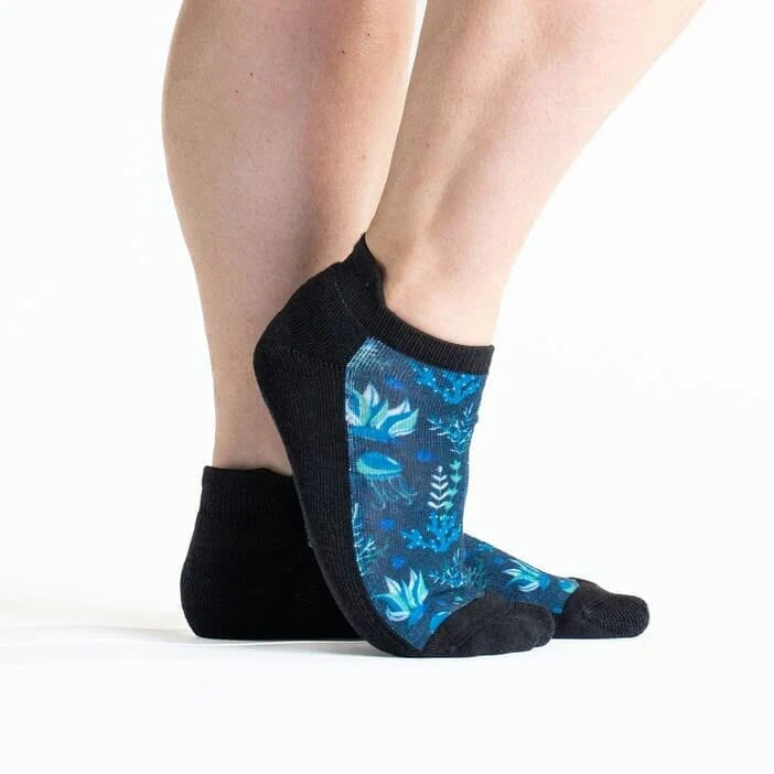 Jellyfish Blues Ankle Socks - Image 3