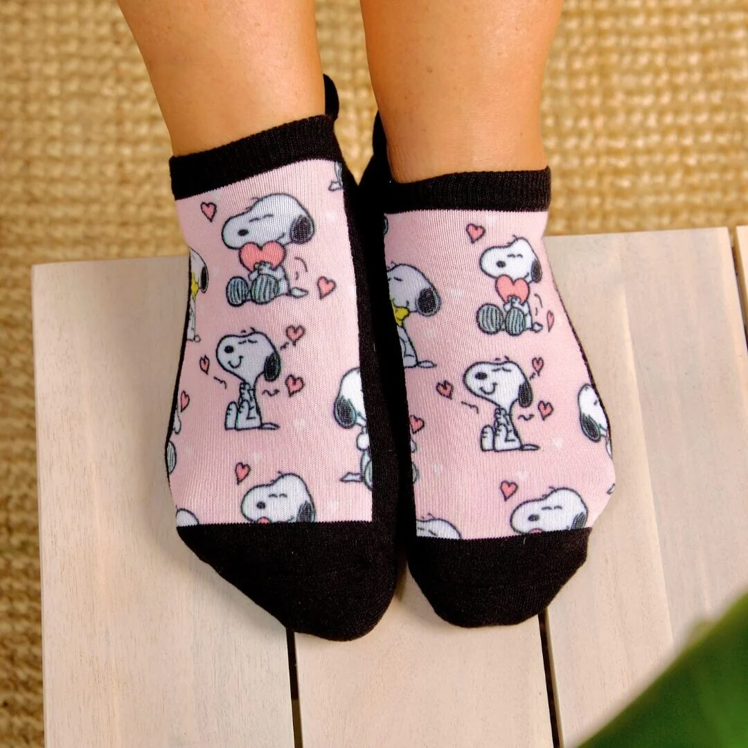 Live Laugh Snoopy Ankle Socks Bundle 3-Pack - Image 4