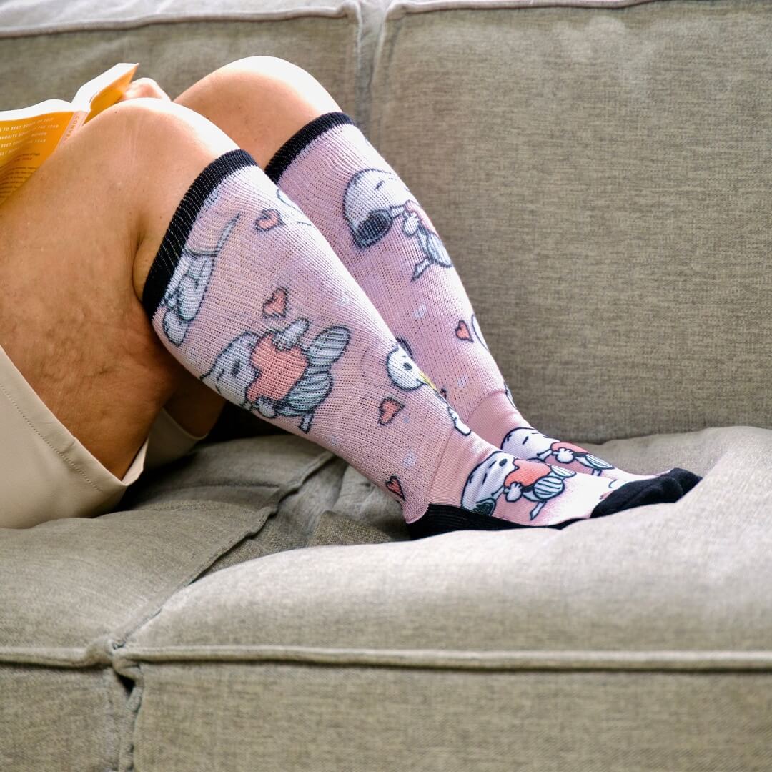 Live Laugh Snoopy EasyStretch™ Socks Bundle 3-Pack - Image 5
