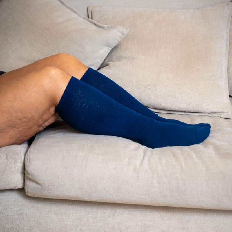 Navy Blue EasyStretch™ Socks - Image 6