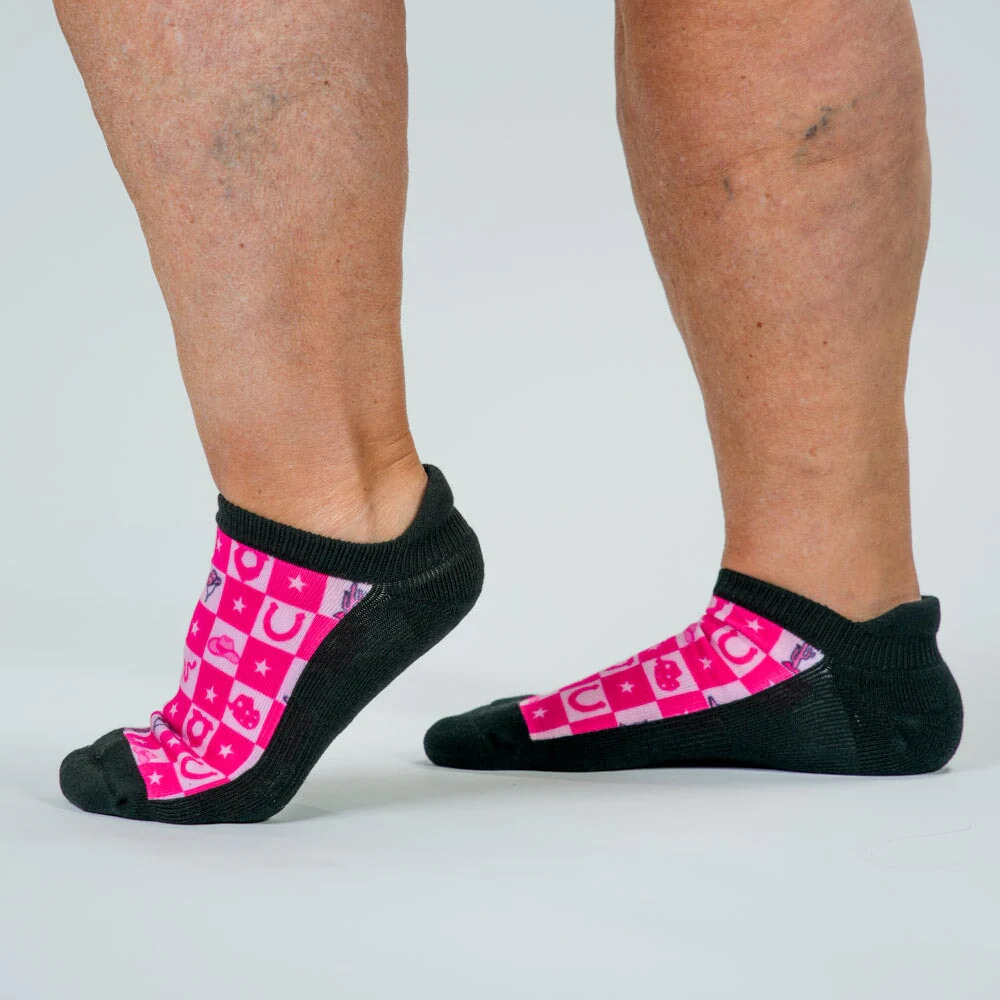 Pink Rodeo Ankle Socks - Image 3
