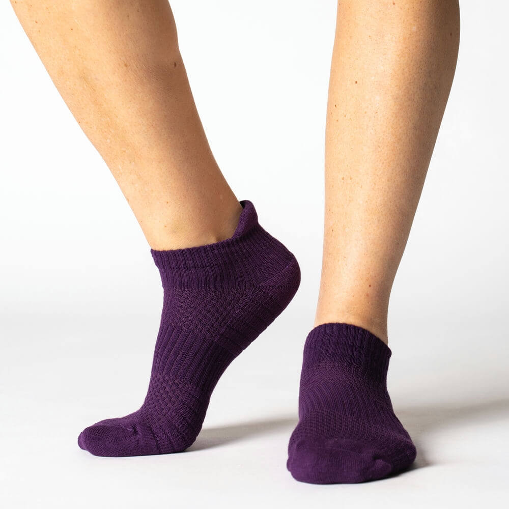 Royal Purple Ankle Compression Socks - Image 4