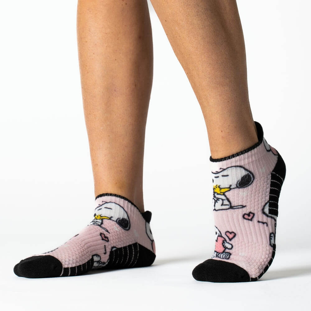 Snoopy Love Ankle Compression Socks - Image 3