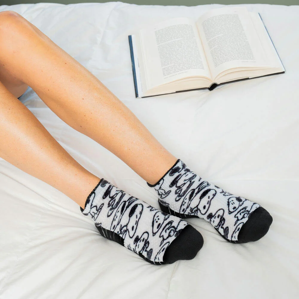 Snoopy Sox Ankle Compression Socks - Image 2
