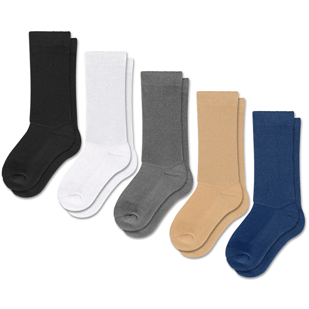 Solid Essentials EasyStretch™ Socks Bundle 5-Pack - Image 2