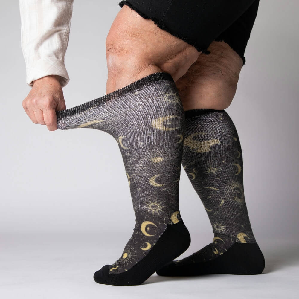 Star & Moon EasyStretch™ Socks - Image 5