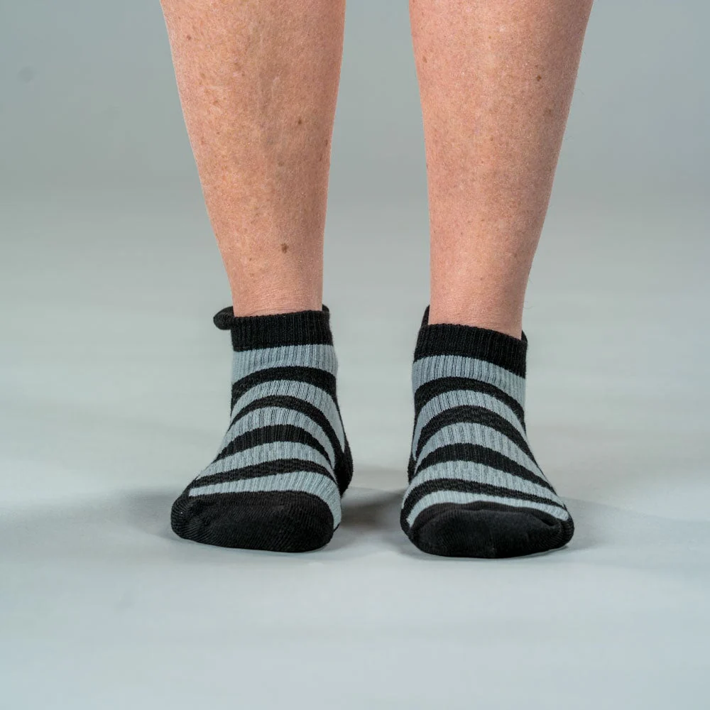 Striped Ankle Compression Socks 5-Pack Bundle - Image 2