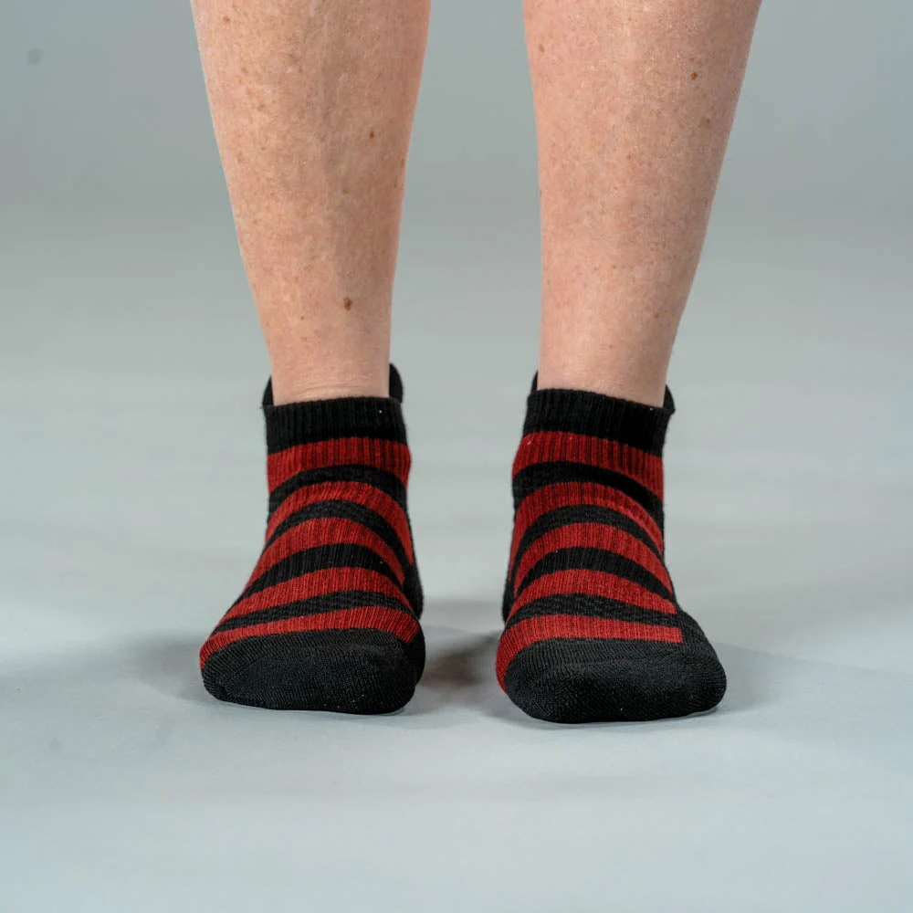 Striped Ankle Compression Socks 5-Pack Bundle - Image 3