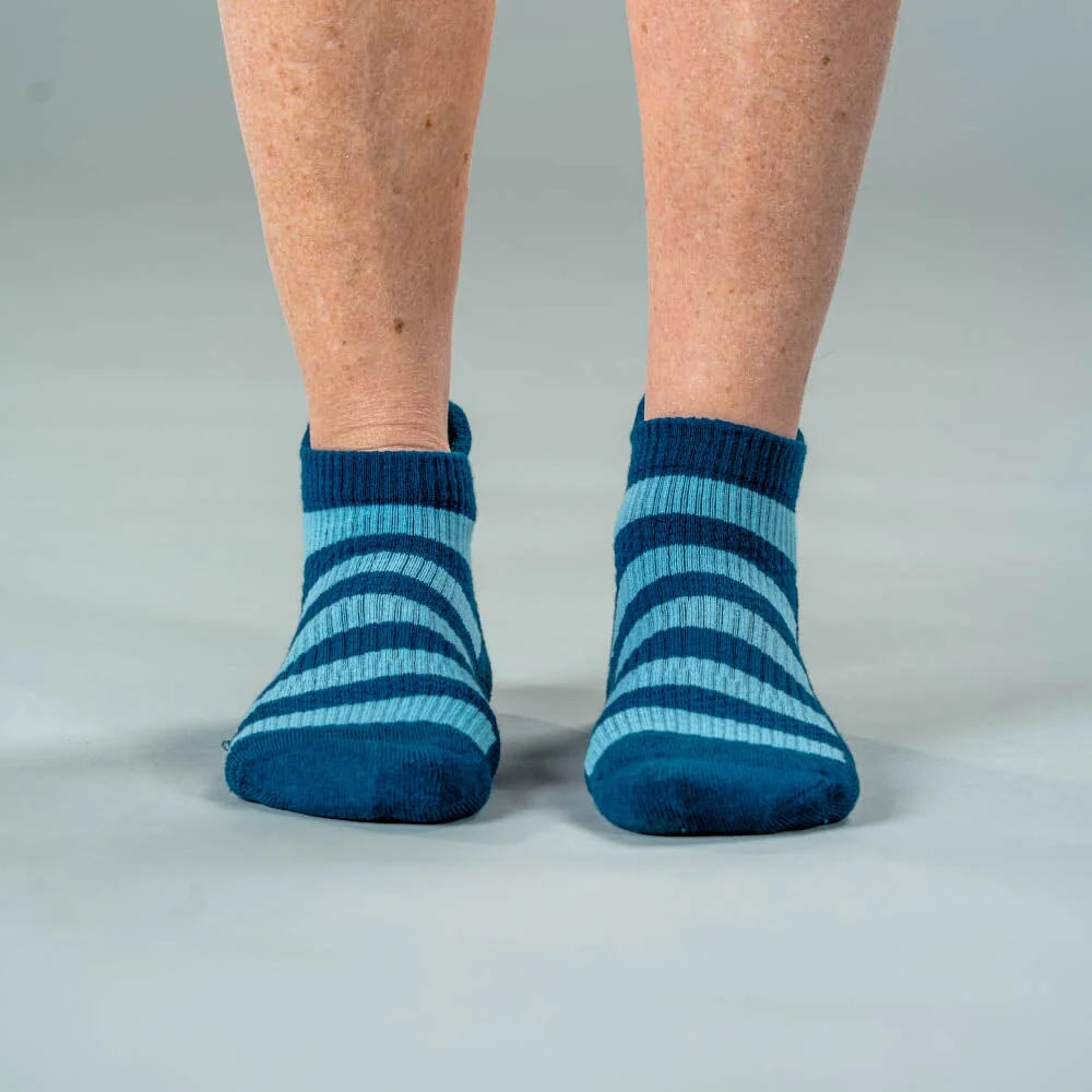 Striped Ankle Compression Socks 5-Pack Bundle - Image 4