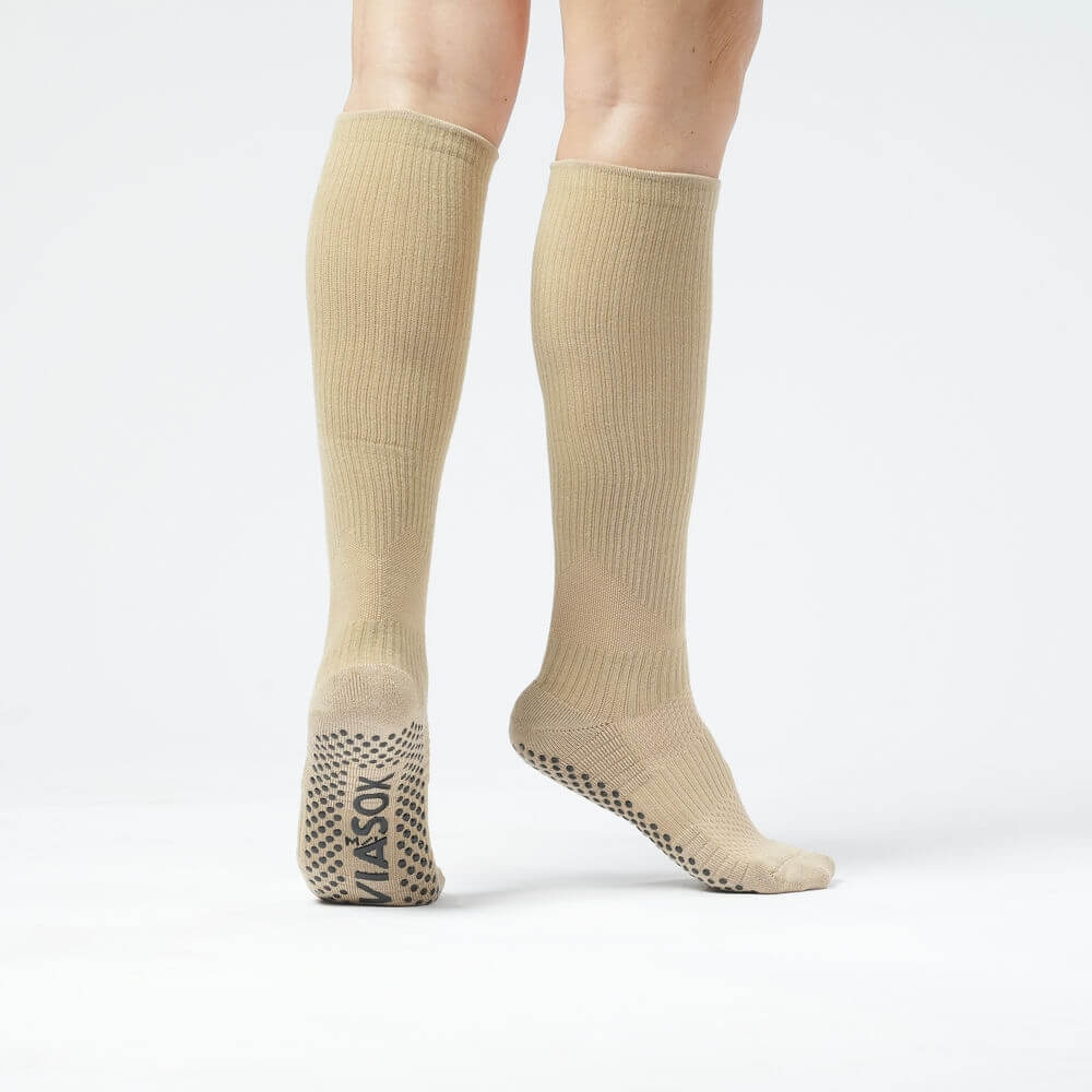 Tan Compression Gripper Socks - Image 3