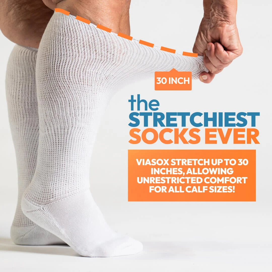 White Compression Socks Bundle 3-Pack - Image 6