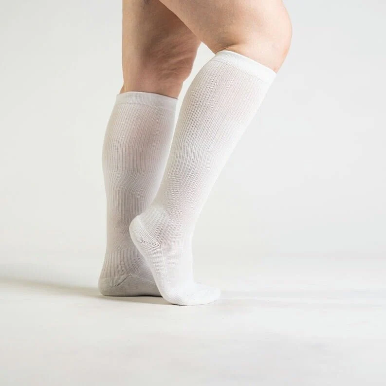 White Compression Socks Bundle 6-Pack - Image 3