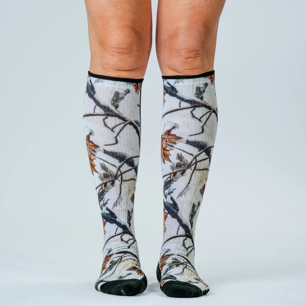 Winter Camo Compression Socks - Image 2