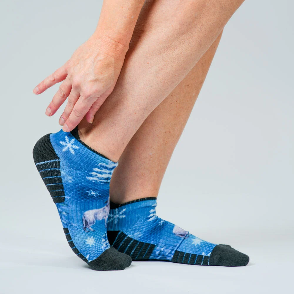 Winter Wolf Ankle Compression Socks - Image 3